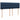 Pat box spring cu saltea, albastru, 140x200 cm, textil