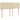 Pat continental cu saltea, crem, 140x200 cm, material textil