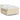 Pat continental cu saltea, crem, 140x200 cm, material textil