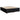 Pat box spring cu saltea, negru, 180x200 cm, catifea