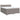 Pat box spring cu saltea, gri taupe, 200x200 cm, textil