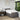 Pat box spring cu saltea, gri taupe, 80x200 cm, textil