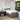 Pat box spring cu saltea, gri taupe, 90x190 cm, textil