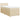 Pat box spring cu saltea, crem, 90x200 cm, textil