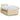 Pat box spring cu saltea, crem, 120x200 cm, textil