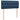 Pat box spring cu saltea, albastru, 120x200 cm, textil