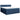 Pat box spring cu saltea, albastru, 180x200 cm, material textil