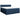 Pat box spring cu saltea, albastru, 180x200 cm, material textil