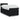 Pat box spring cu saltea, negru, 80x200 cm, catifea