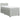 Pat continental cu saltea, gri deschis, 80x200 cm, catifea