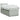 Pat box spring cu saltea, gri deschis, 90x190 cm, catifea