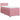 Pat box spring cu saltea, roz, 100x200 cm, catifea