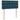 Pat box spring cu saltea, albastru, 100x200 cm, catifea