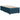 Pat box spring cu saltea, albastru, 100x200 cm, catifea