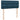 Pat box spring cu saltea, albastru, 120x190 cm, catifea