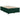 Pat box spring cu saltea, verde închis, 120x200 cm, catifea