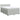 Pat box spring cu saltea, gri deschis, 140x190 cm, catifea