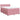 Pat box spring cu saltea, roz, 140x190 cm, catifea