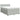 Pat box spring cu saltea, gri deschis, 140x190 cm, catifea