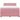 Pat box spring cu saltea, roz, 140x200 cm, catifea