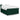 Pat box spring cu saltea, verde închis, 140x200 cm, catifea