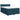 Pat box spring cu saltea, albastru, 140x200 cm, catifea