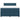 Pat box spring cu saltea, albastru, 140x200 cm, catifea