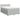 Pat box spring cu saltea, gri deschis, 160x200 cm, catifea