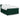 Pat box spring cu saltea, verde închis, 160x200 cm, catifea