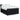Pat box spring cu saltea, negru, 160x200 cm, catifea
