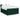 Pat box spring cu saltea, verde închis, 160x200 cm, catifea