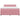 Pat box spring cu saltea, roz, 180x200 cm, catifea