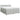 Pat box spring cu saltea, gri deschis, 200x200 cm, catifea