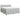 Pat box spring cu saltea, gri deschis, 200x200 cm, catifea