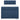 Pat box spring cu saltea, albastru, 80x200 cm, textil