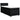 Pat box spring cu saltea, negru, 90x190 cm, textil