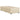 Pat box spring cu saltea, crem, 100x200 cm, textil