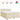 Pat box spring cu saltea, crem, 200x200 cm, textil