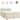 Pat box spring cu saltea, crem, 200x200 cm, textil