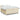 Pat box spring cu saltea, crem, 200x200 cm, textil