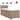 Pat box spring cu saltea, cappuccino, 80x200 cm piele ecologică