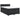 Pat box spring cu saltea, negru, 140x200 cm, piele ecologică