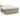 Pat box spring cu saltea, cappuccino, 180x200cm piele ecologică
