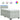 Pat box spring cu saltea, gri deschis, 90x190 cm, catifea