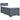Pat box spring cu saltea, gri închis, 90x190 cm, catifea