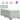 Pat box spring cu saltea, gri deschis, 90x200 cm, catifea