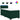 Pat box spring cu saltea, verde închis, 90x200 cm, catifea
