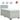 Pat box spring cu saltea, gri deschis, 100x200 cm, catifea