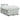 Pat box spring cu saltea, gri deschis, 120x190 cm, catifea