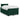 Pat box spring cu saltea, verde închis, 120x190 cm, catifea